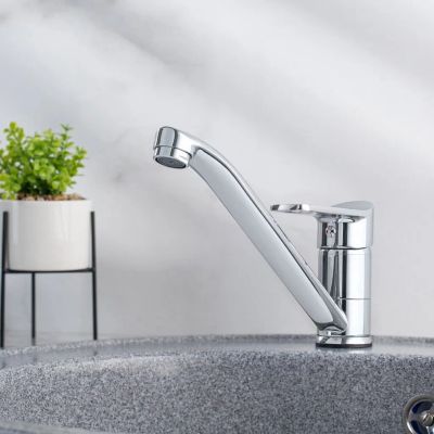 Лот: 24094527. Фото: 1. Смеситель для кухни, РМС, с картриджем... Смесители