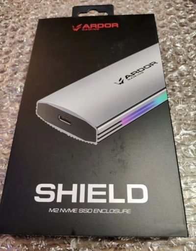 Лот: 23355450. Фото: 1. Внешний корпус (box) SSD M.2 NVMe... Шлейфы, кабели, переходники