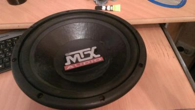 Лот: 3833947. Фото: 1. Сабвуфер MTX rt10-04 два динамика... Сабвуферы