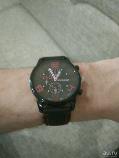 Лот: 9597300. Фото: 1. Новые часы, красные. Оригинальные наручные часы