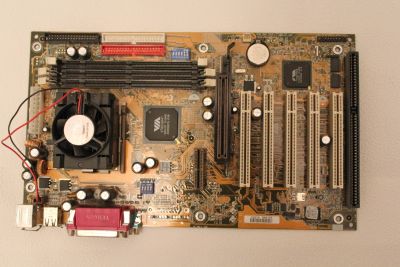Лот: 4890144. Фото: 1. Материнская плата GigaByte GA-6VTXE... Материнские платы