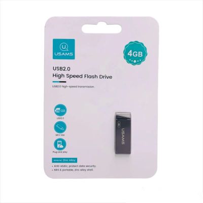 Лот: 22147193. Фото: 1. FLASH DRIVE USAMS 4GB USB 2.0... USB-флеш карты