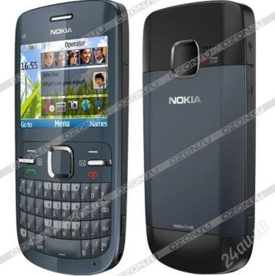 Лот: 930286. Фото: 1. Nokia C3-00, Slate Grey. Не Китай... Кнопочные мобильные телефоны