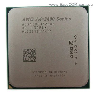 Лот: 6170399. Фото: 1. Новый Процессор AMD A4 3400 2... Процессоры