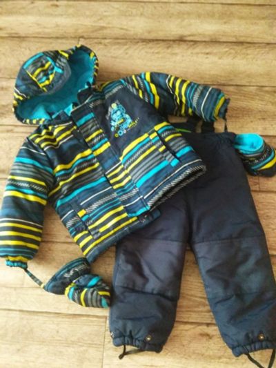 Лот: 11787077. Фото: 1. Зимний костюм Peluche 18м. Верхняя одежда