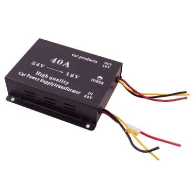 Лот: 11895853. Фото: 1. Конвертер 24/12В 40A 24/12V 40A... Электроприборы для автомобиля