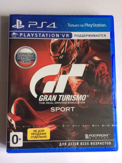 Лот: 11969256. Фото: 1. Gran Turismo Sport новый диск... Игры для консолей