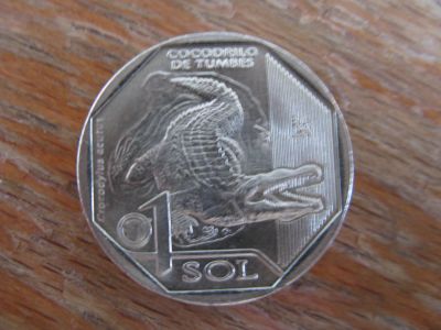 Лот: 21082467. Фото: 1. Монеты Южной Америки. Перу 1 соль... Ближний восток