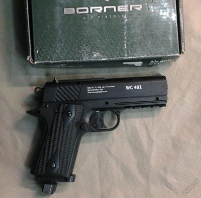 Лот: 5760813. Фото: 1. пневматический пистолет "borner... Пневматическое оружие