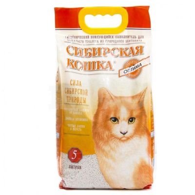 Лот: 11079747. Фото: 1. Наполнитель Сибирская кошка Оптима... Миски, лотки, наполнители