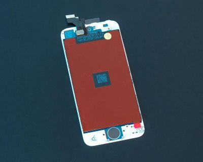 Лот: 19823637. Фото: 1. Дисплей для iPhone 5 в сборе белый... Другое (запчасти, оборудование)