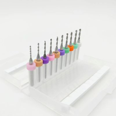 Лот: 16321439. Фото: 1. Набор сверл PCB 1.1..2мм, 10шт... Расходные материалы, сменные насадки