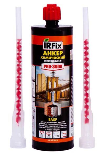 Лот: 23521175. Фото: 1. Химический анкер 410 ml, PRO-3000... Крепёж