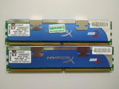 Лот: 10018392. Фото: 1. ОЗУ Kingston HyperX DDR2 2Gb. Оперативная память
