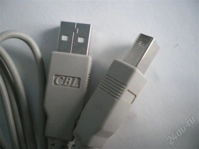 Лот: 487075. Фото: 1. USB-шнур для принтера. Другое (компьютеры, оргтехника, канцтовары)