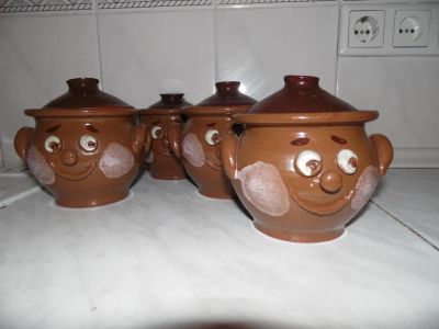 Лот: 5267041. Фото: 1. Горшочки для запекания, ручной... Жаровни, казаны