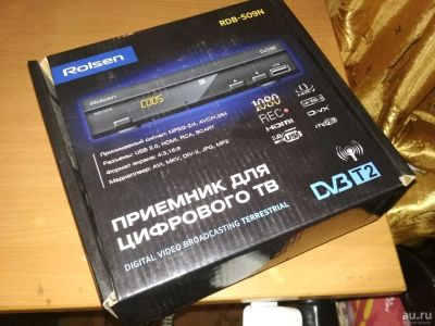 Лот: 10694475. Фото: 1. Тв приставка цифровое тв рабочая... Цифровое, спутниковое ТВ