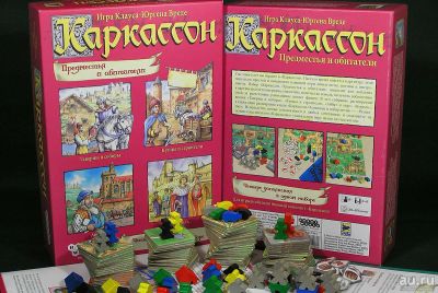 Лот: 9284640. Фото: 1. Каркассон. Предместья и Обитатели... Детские настольные игры