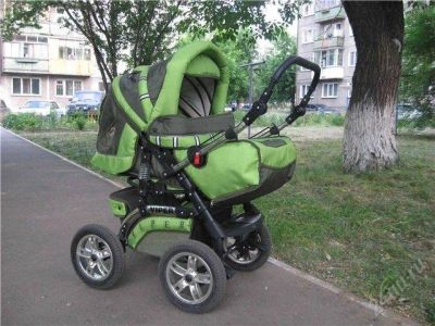 Лот: 1059645. Фото: 1. Коляска трансформер Riko viper... Коляски