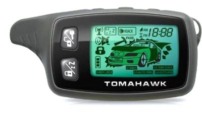 Лот: 10707783. Фото: 1. Брелок к автосигнализации Tomahawk... Автомобильные сигнализации