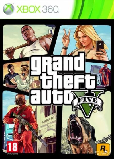 Лот: 6032923. Фото: 1. GTA V (Grand Theft Auto V, GTA... Игры для консолей