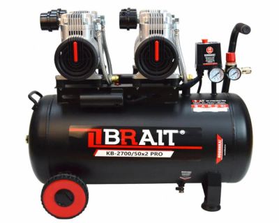 Лот: 24423067. Фото: 1. Компрессор воздушный BRAIT KB-2700... Бензо-, мотоинструмент