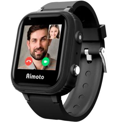 Лот: 21438148. Фото: 1. Умные часы Aimoto Pro 4G, черный. Смарт-часы, фитнес-браслеты, аксессуары