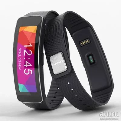 Лот: 7980487. Фото: 1. фитнес-браслет Samsung Gear Fit... Браслеты