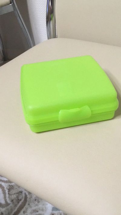 Лот: 15645209. Фото: 1. Ланч-бокс зеленый2 Tupperware. Контейнеры, банки