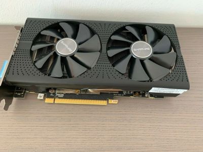 Лот: 13945344. Фото: 1. Sapphire Radeon RX470 Nitro+ 4Gb... Видеокарты