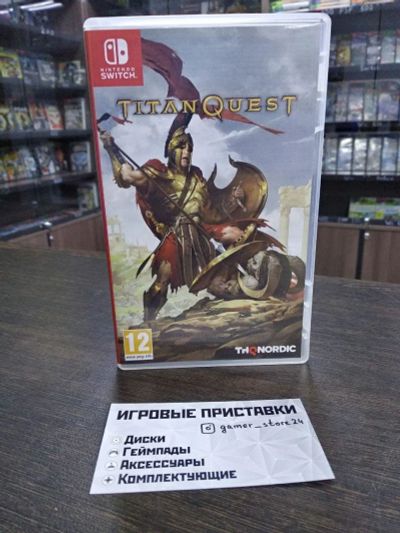 Лот: 16775427. Фото: 1. Titan Quest. Оригинальный картридж... Игры для консолей