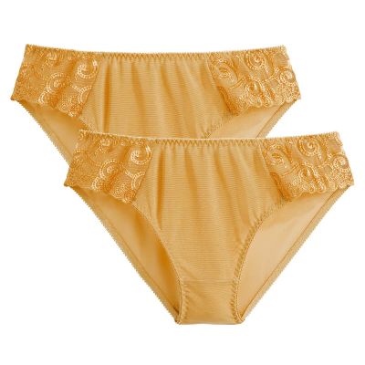 Лот: 24228393. Фото: 1. Комплект из 2 трусов из LaRedoute. Нижнее бельё