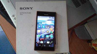Лот: 7484261. Фото: 1. Sony xperia m2 aqua. Смартфоны