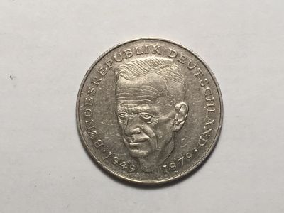 Лот: 12732521. Фото: 1. Германия, 2 марки, 1988 год. Курт... Германия и Австрия