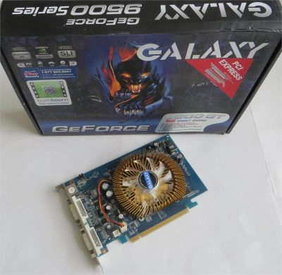 Лот: 7551500. Фото: 1. Видеокарта Nvidia GeForce 9500GT... Видеокарты