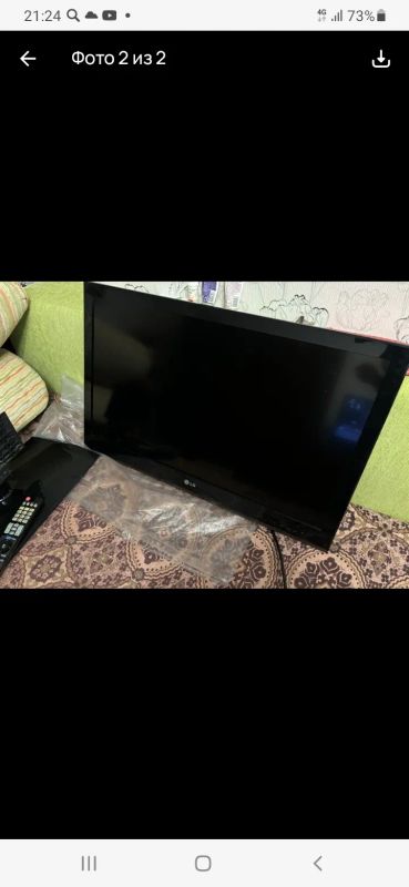 Лот: 23563269. Фото: 1. Неисправный ЖК LED телевизор 32... Телевизоры