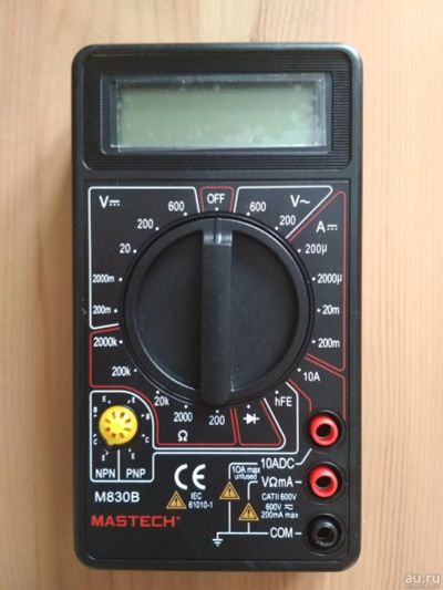 Лот: 18555628. Фото: 1. Цифровой мультиметр Mastech M830. Радиолюбительский инструмент