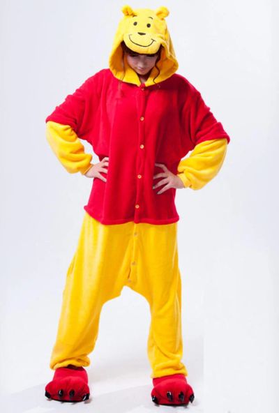 Лот: 8720990. Фото: 1. Кигуруми Винни Пух, пижама, kigurumi... Карнавальные маски, шляпы, аксессуары