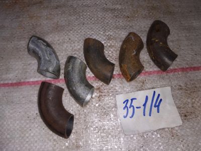 Лот: 14859045. Фото: 1. отвод стальной диаметр 26 мм... Водоотведение, водостоки и канализация