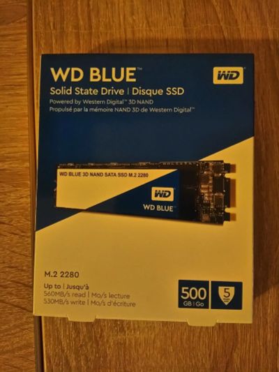 Лот: 17008772. Фото: 1. SSD накопитель WD Blue WDS500G2B0B... SSD-накопители