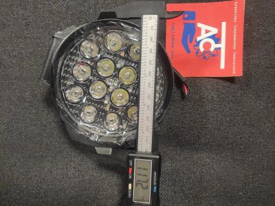Лот: 23363635. Фото: 1. Фара светодиодная круглая 14 LED... Оптика и освещение
