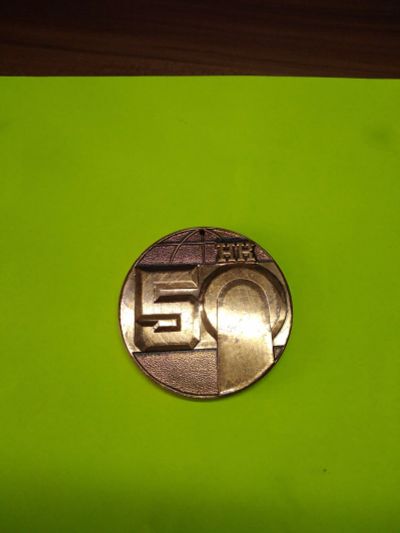Лот: 14750527. Фото: 1. Медаль 50 лет Норильскому комбинату1935-1985. Сувенирные
