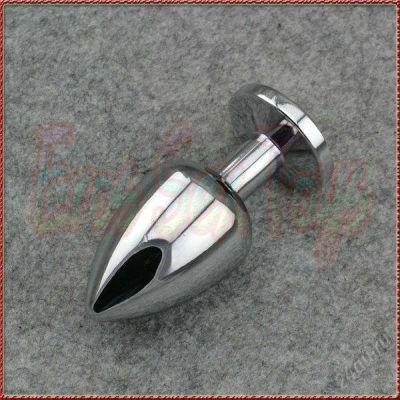 Лот: 2930573. Фото: 1. Металлическая анальная пробка... Игрушки
