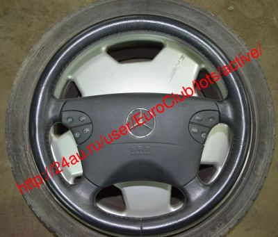 Лот: 5315416. Фото: 1. Руль с подушой безопасности. Mercedes... Салон