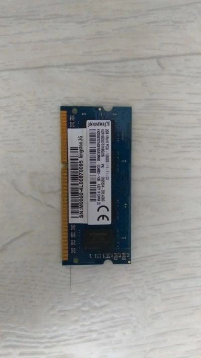 Лот: 10021483. Фото: 1. Kingston 2gb ddr3l 1600mhz 12800. Оперативная память