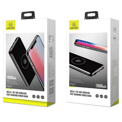 Лот: 22150666. Фото: 1. Power bank USAMS US-CD177 QC3... Внешние, портативные аккумуляторы для смартфонов (Power bank)
