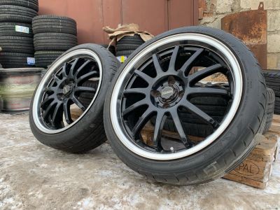 Лот: 15538524. Фото: 1. Диски Scada R17 + Goodyear Eagle... Шины на дисках