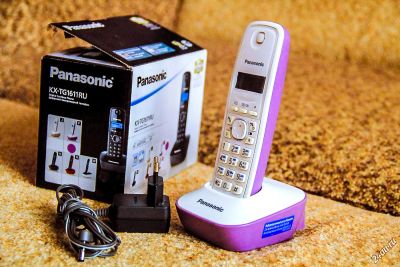 Лот: 5268292. Фото: 1. Радио Телефон Panasonic KX-TG1611RU. DECT и радиотелефоны