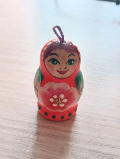 Лот: 25079464. Фото: 1. Матрёшка ручная работа. Авторские куклы, игрушки, поделки