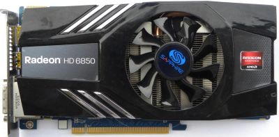 Лот: 10016206. Фото: 1. Sapphire Radeon HD 6850 1Gb 256Bit. Видеокарты